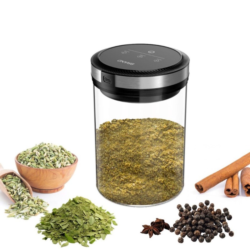 Coffee Tea And Bean - Rechargeable Automatic Vacuum Coffee Bean Jar