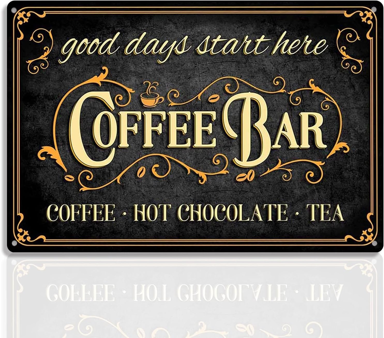 Coffee Tea Hot - u1,Coffee Bar Sign Hot Chocolate and