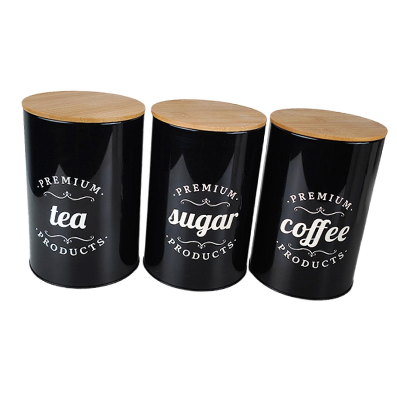 Canister Coffee Sugar Tea - Tinplate Coffee Tea Sugar Storage Jars