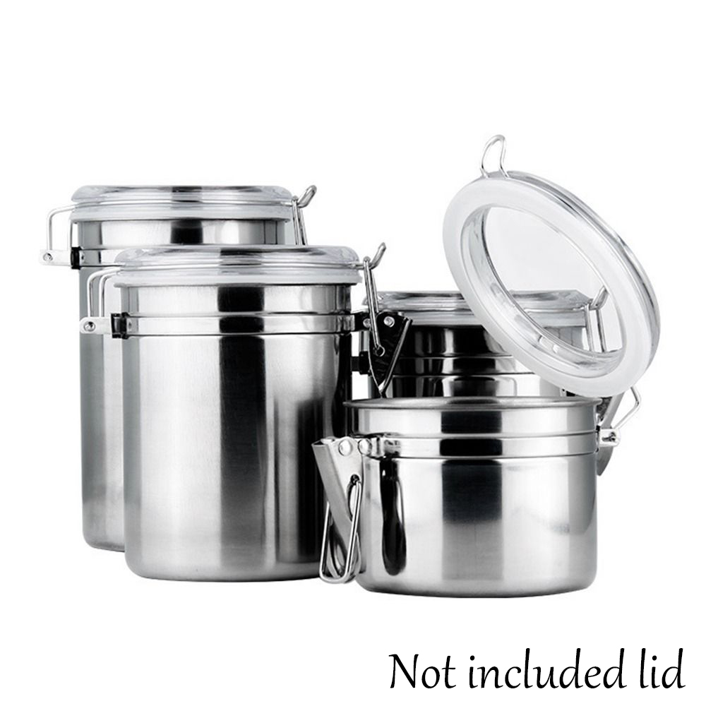 Canister Coffee Sugar Tea - 1Pcs Airtight Sealed Canister Coffee Flour