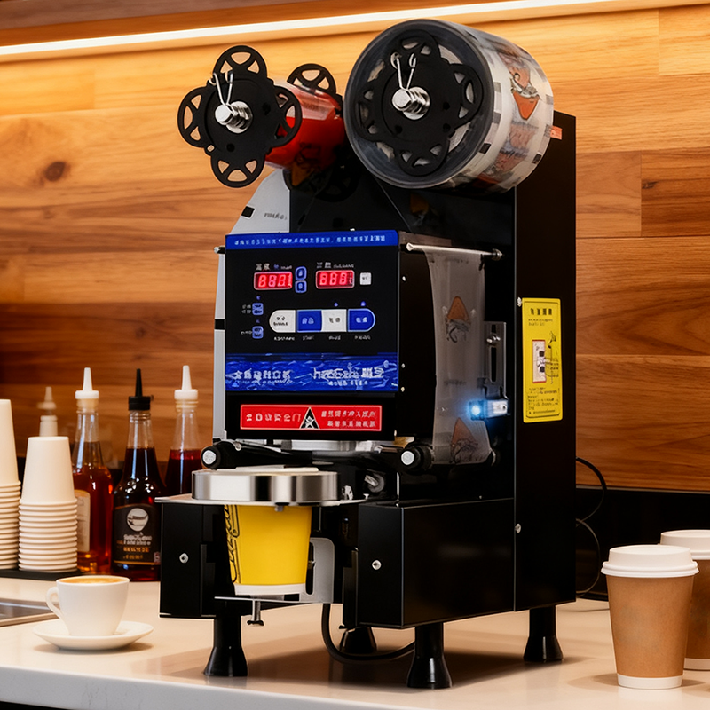 Coffee Tea Boba - 220/110V Stainless Steel Boba Tea Filler