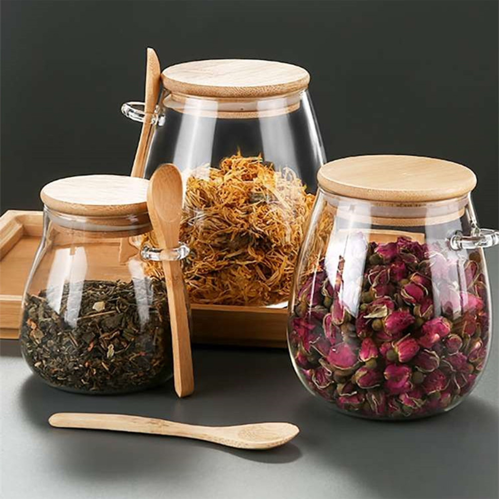 Canister Coffee Sugar Tea - 1pc Airtight Food Containers Kitchen Storage
