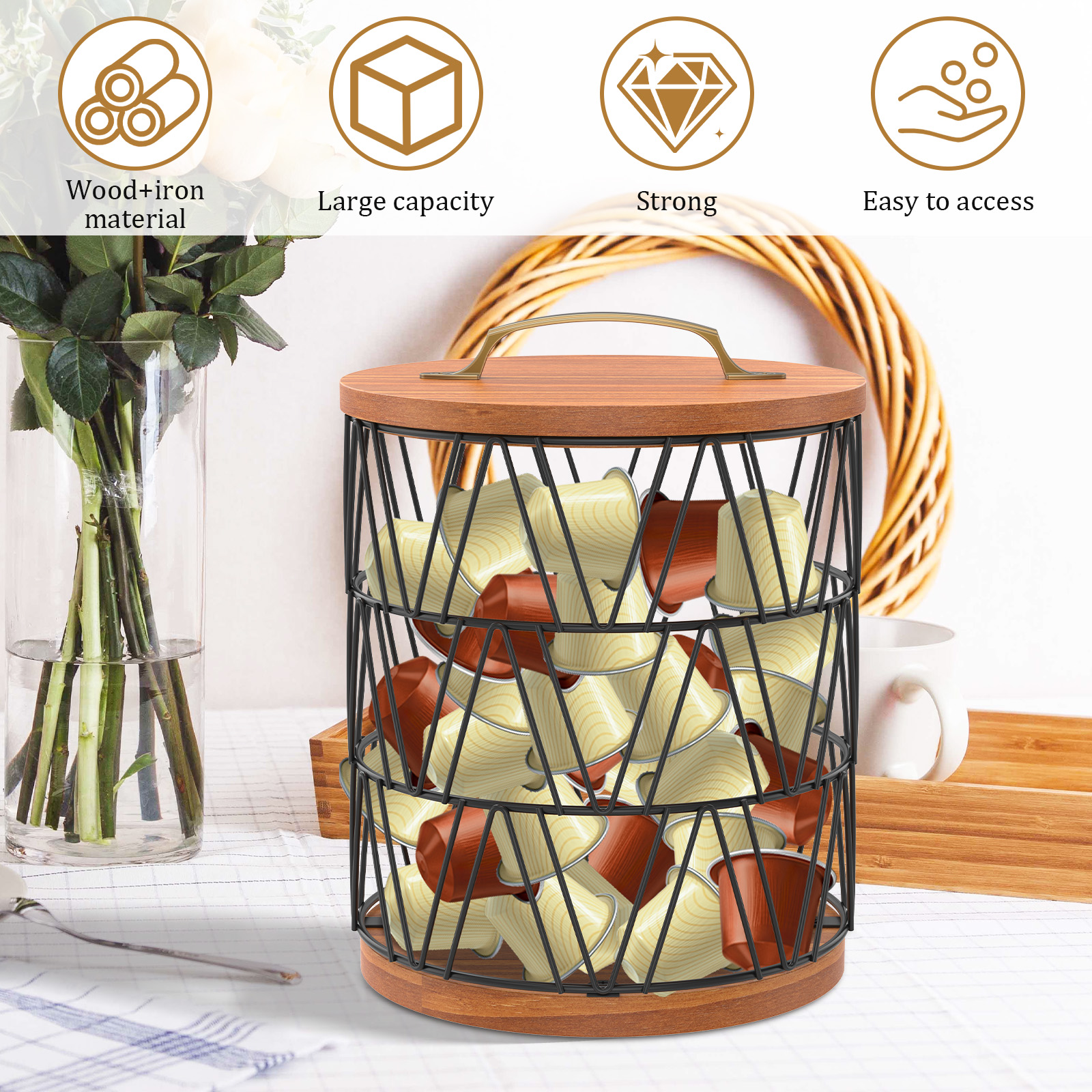 Coffee Capsule Holder Metal Co - Coffee Capsule Holder review and price