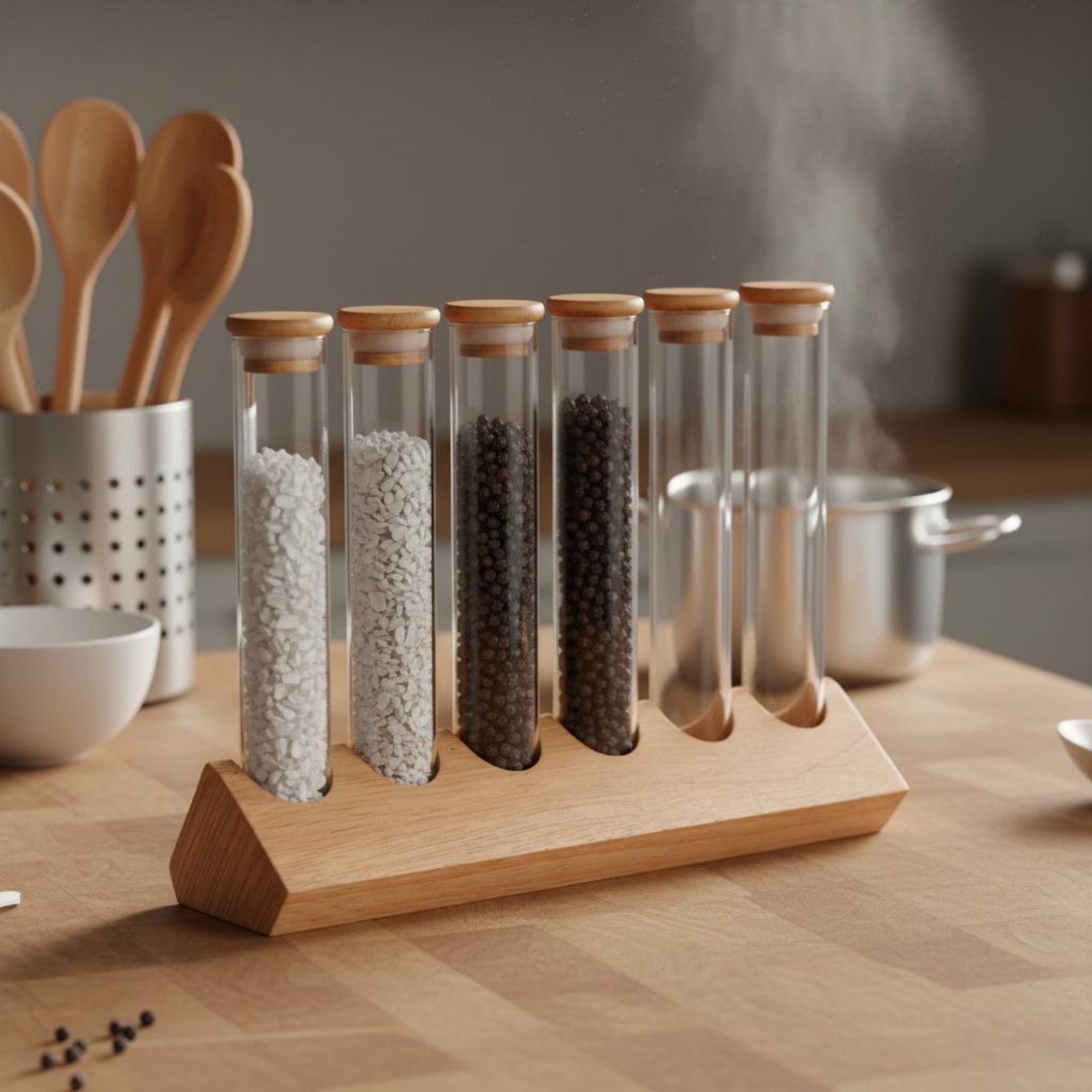 Glass Tube Container Set with  - Coffee Bean & Tea Menu review and price