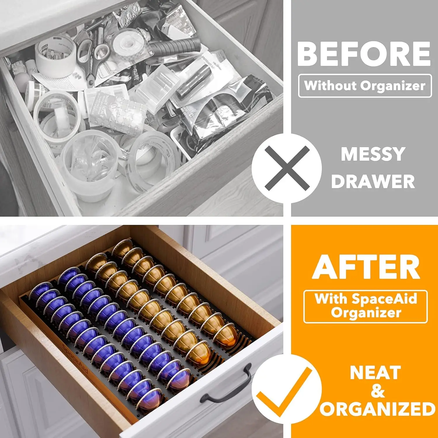 Coffee Pod Holder Drawer Organ - Coffee Capsule Holder review and price