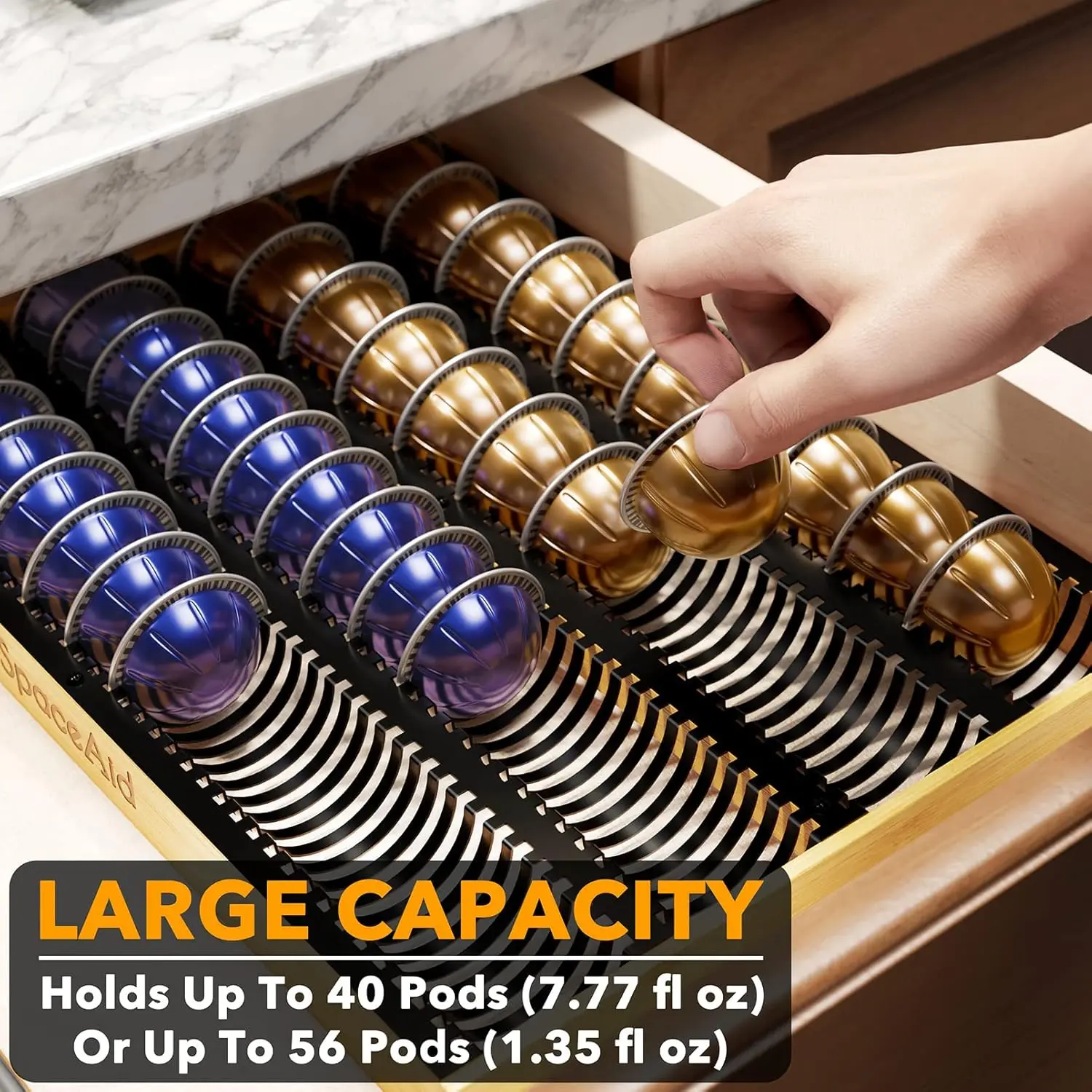 Coffee Pod Holder Drawer Organ - Coffee Capsule Holder review and price
