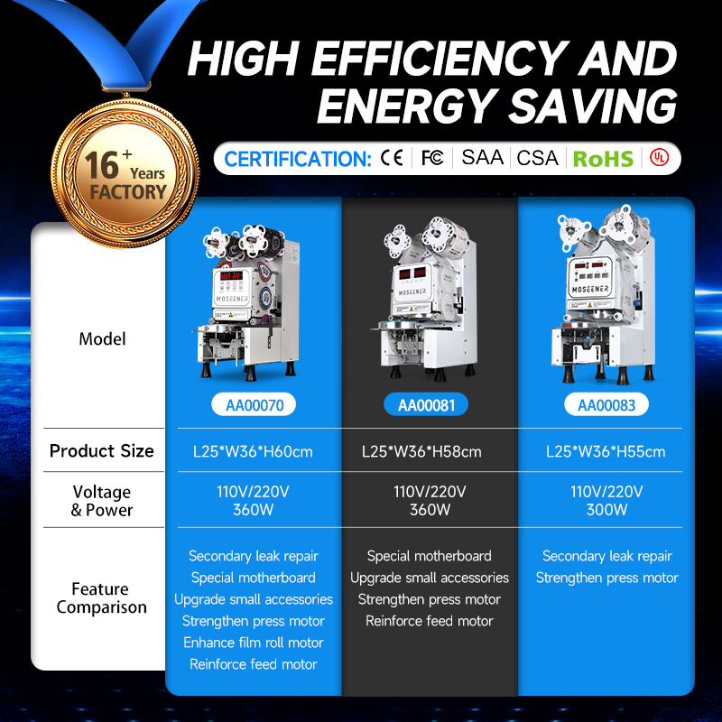 MOSEENER Electric Heat Sealing - Coffee Tea Boba review and price