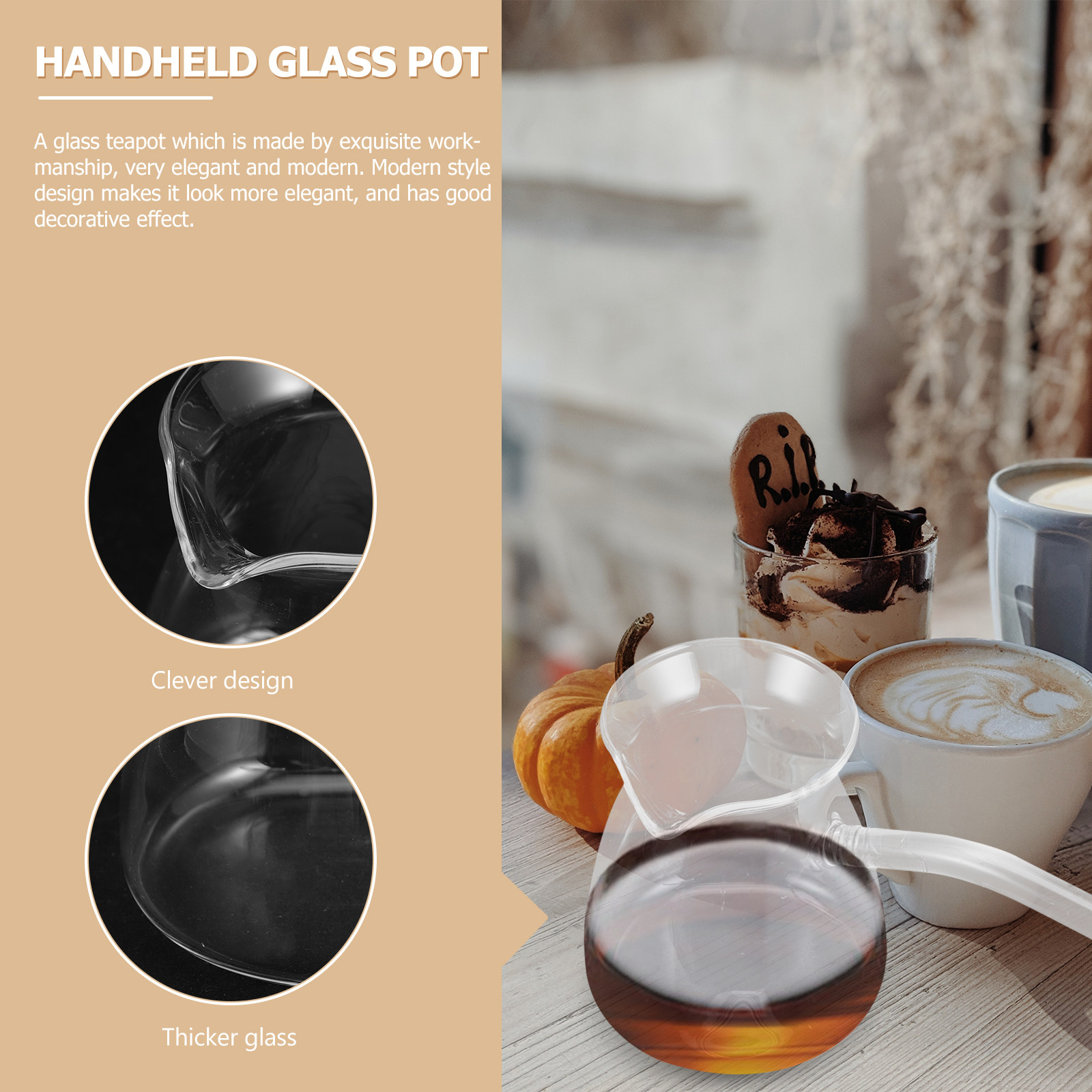 Thickened Glass Tea Pot Resist - Coffee Tea Hot review and price