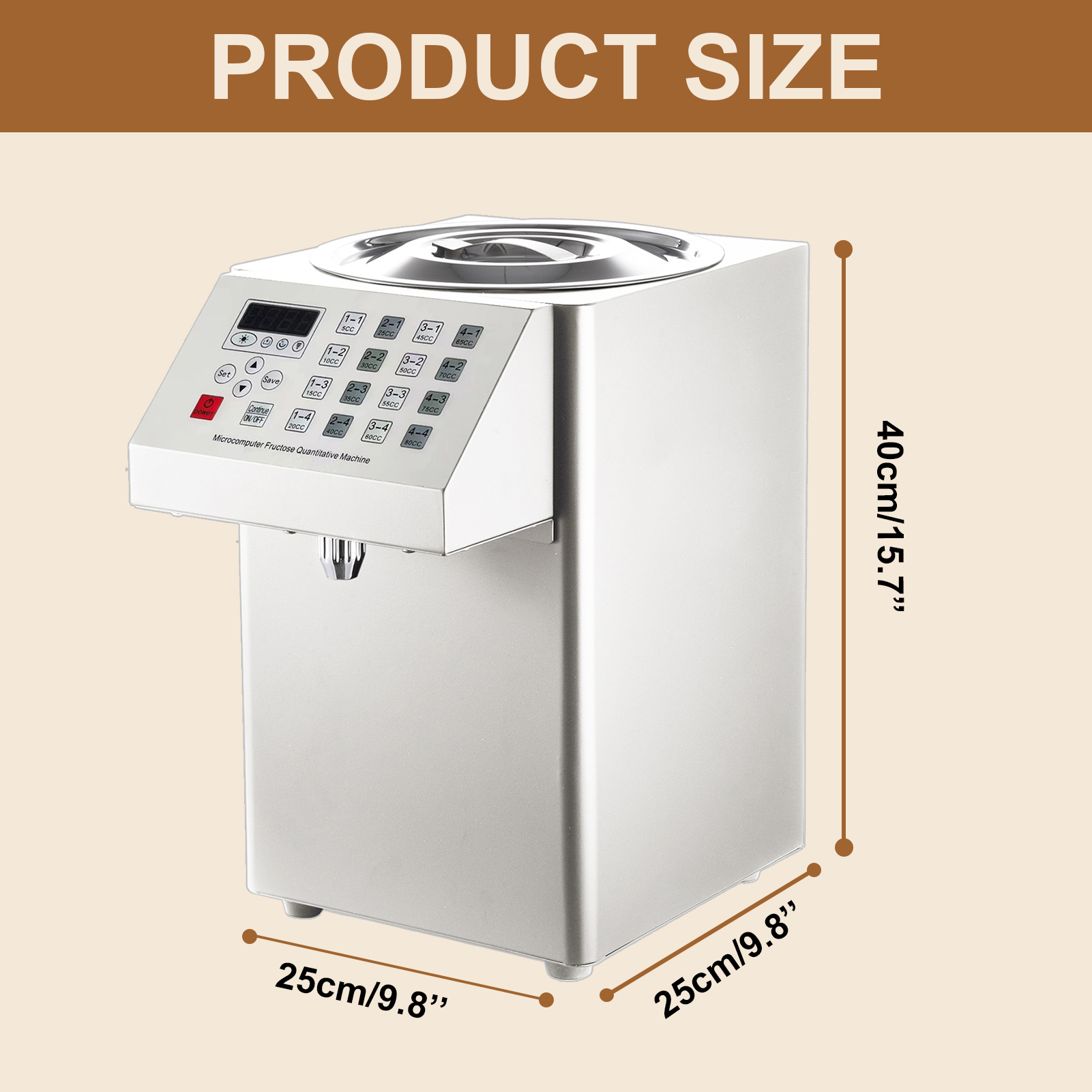 Automatic Fructose Dispenser E - Dispenser Coffee And Tea review and price