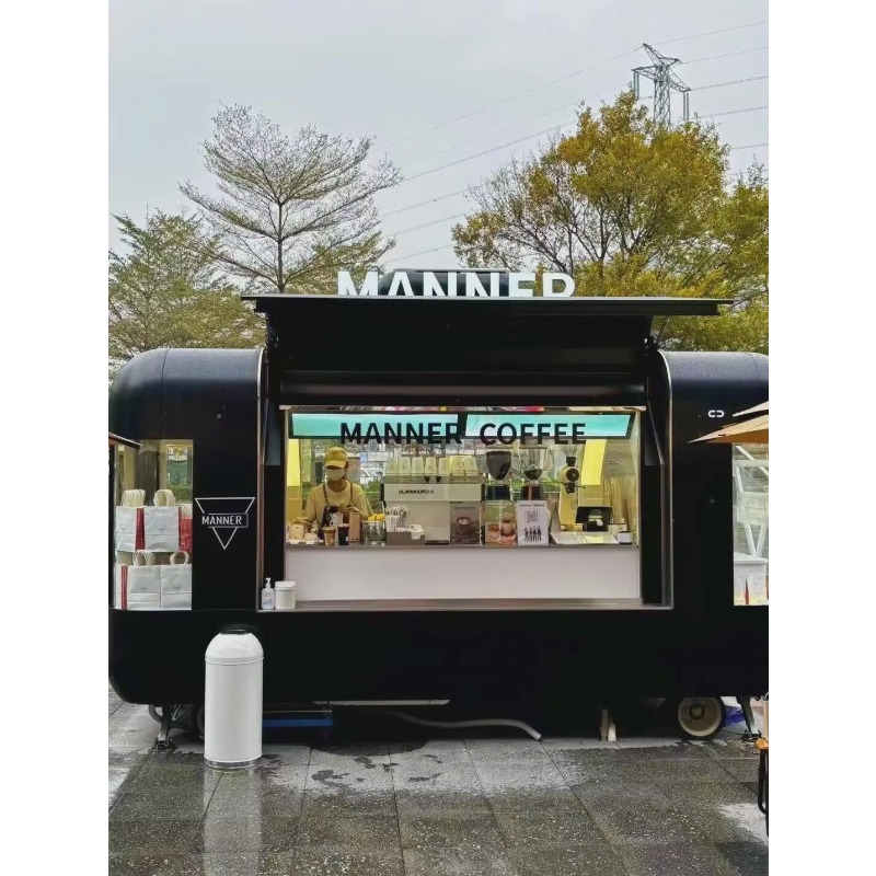 Mobile Food Truck Trailer Full - Coffee Tea Boba review and price