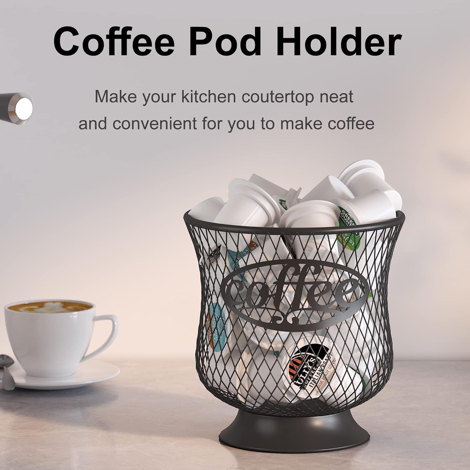 Large Capacity Coffee Pod Hold - Coffee Capsule Holder review and price