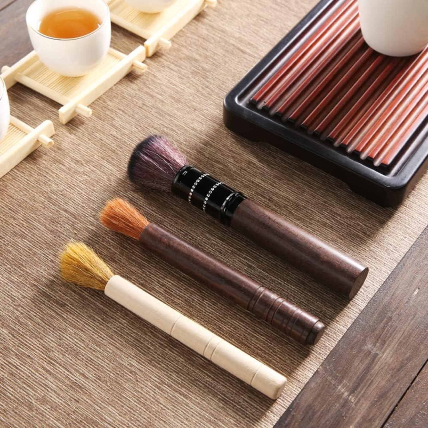 3pcs Wooden Teapot Cleaning Br - Coffee X Tea review and price