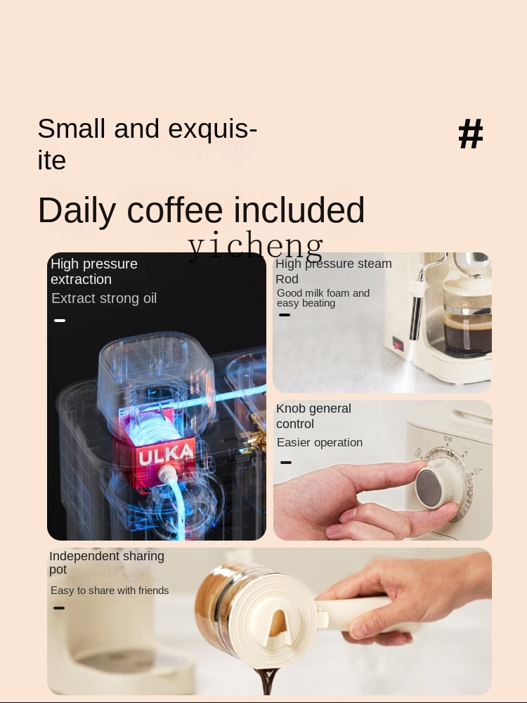cc28Coffee Machine Household S - Coffee Bean & Tea Menu review and price