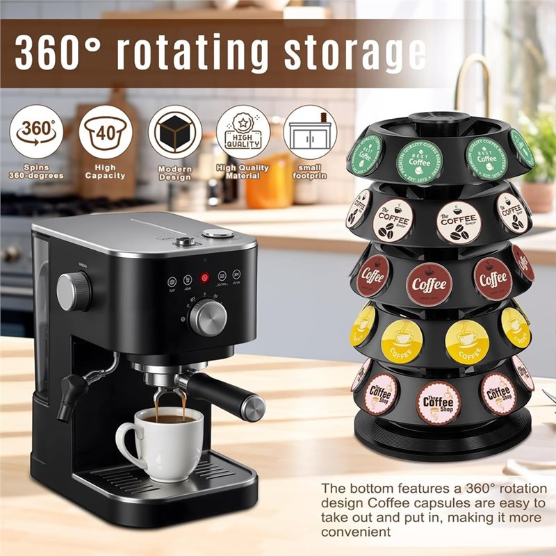 ABVJ-K Cup Holder 40 Capsule O - Coffee Capsule Holder review and price