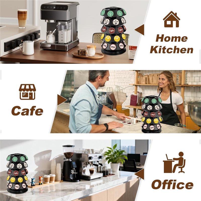 ABVJ-K Cup Holder 40 Capsule O - Coffee Capsule Holder review and price