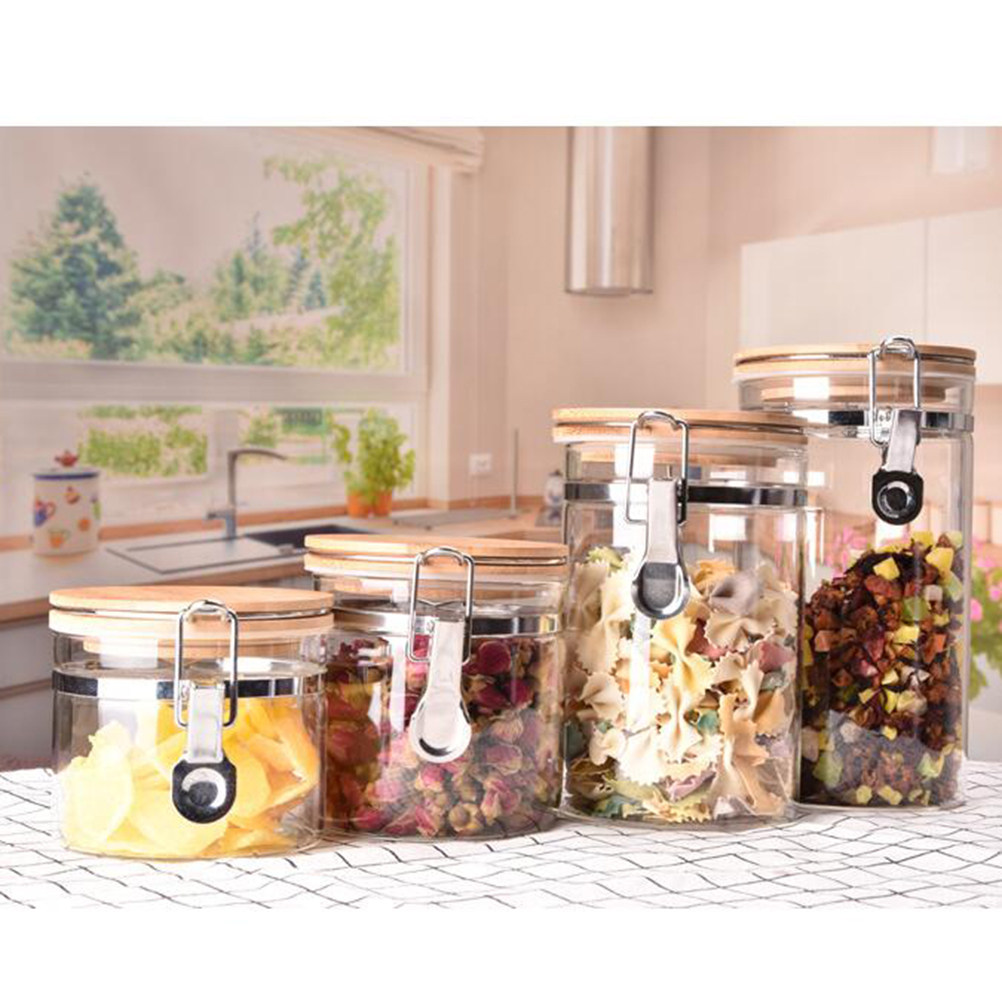 Glass Airtight Food Storage Ja - Canister Coffee Sugar Tea review and price