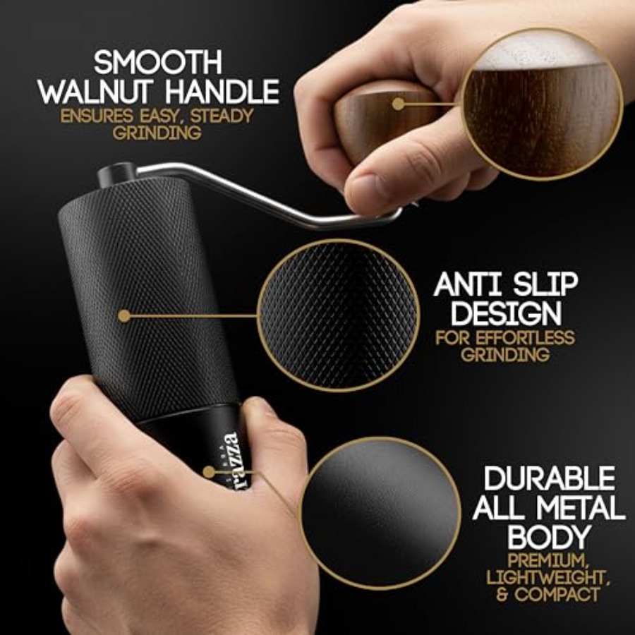 Manual Coffee Grinder, Conical - Coffee & Tea Restaurant review and price