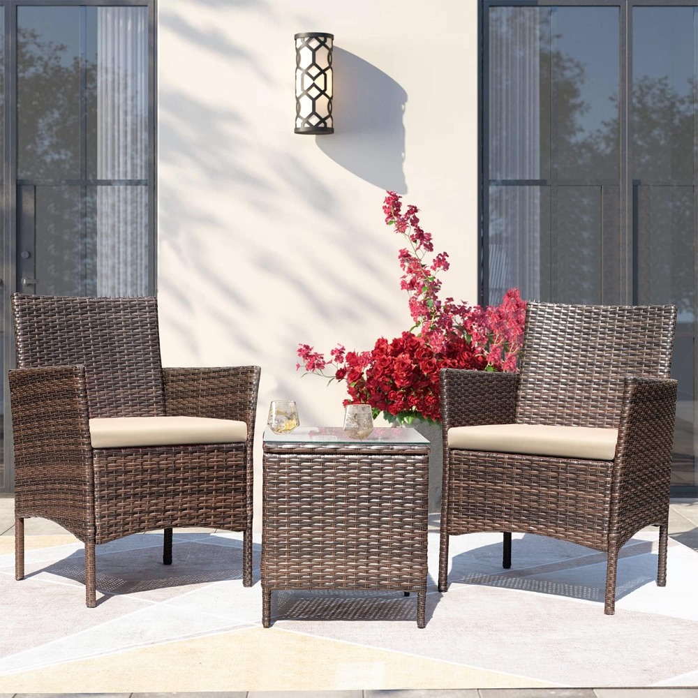 3-Piece Outdoor Patio Set with - Coffee & Tea Restaurant review and price