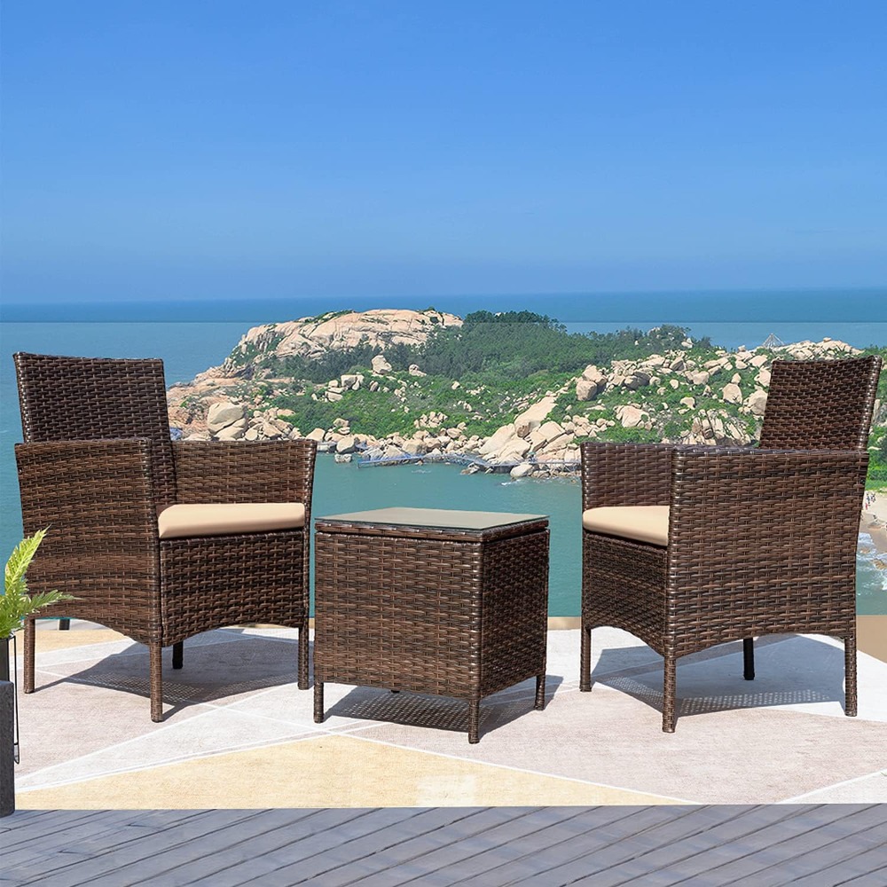 3-Piece Outdoor Patio Set with - Coffee & Tea Restaurant review and price