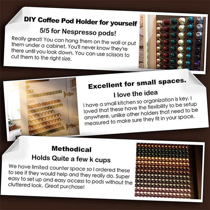 6pcs For Nespresso Dolce Gusto - Coffee Capsule Holder review and price