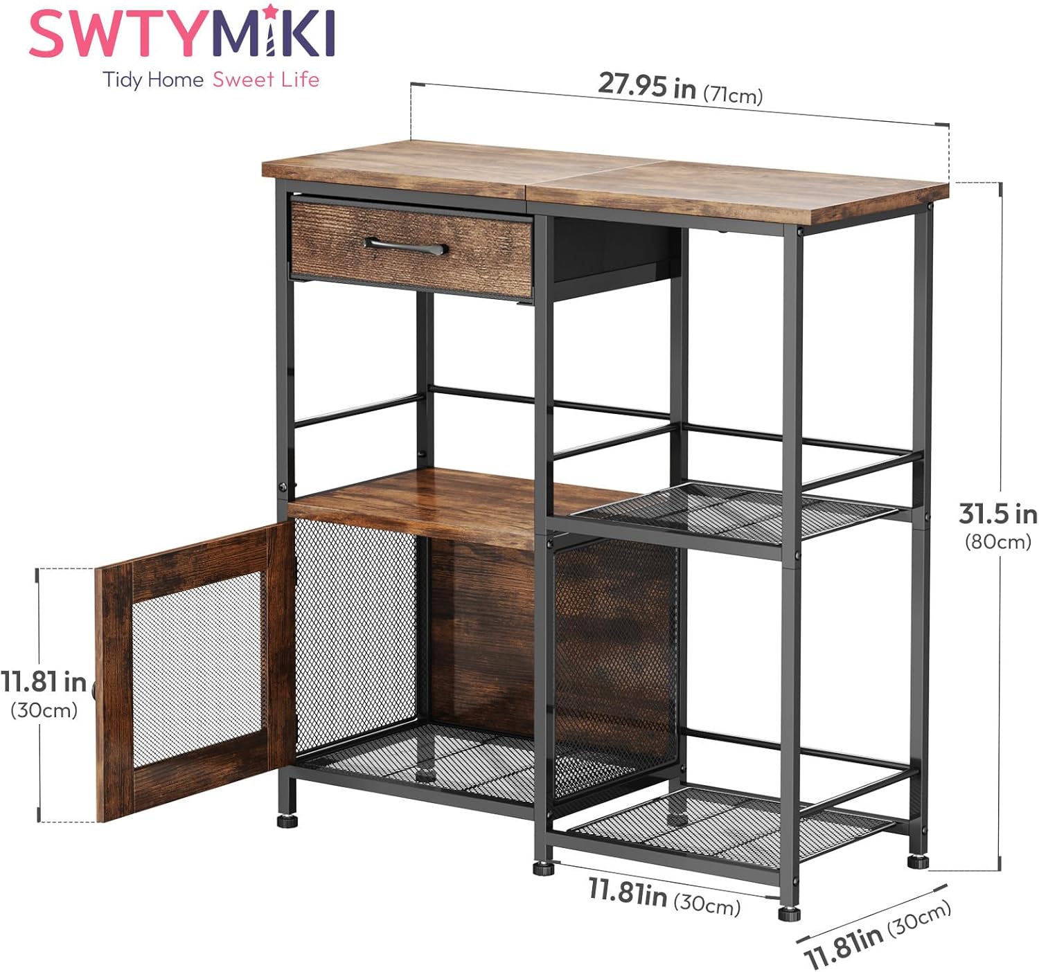 Farmhouse Coffee Bar Cabinet w - Coffee & Tea Restaurant review and price