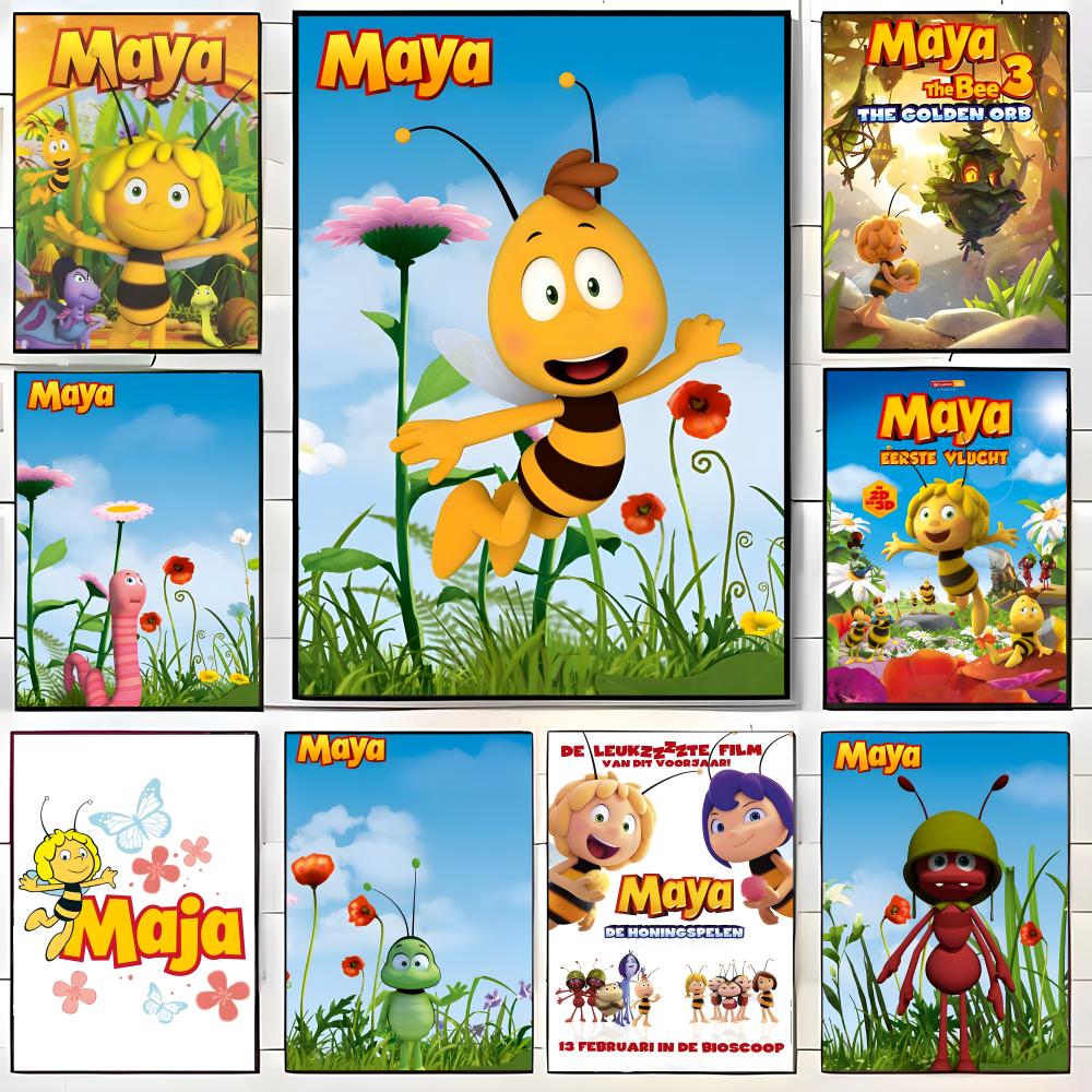 Cartoon M-Maya the Bee Poster  - Maya Coffee & Tea Ulasan review and price
