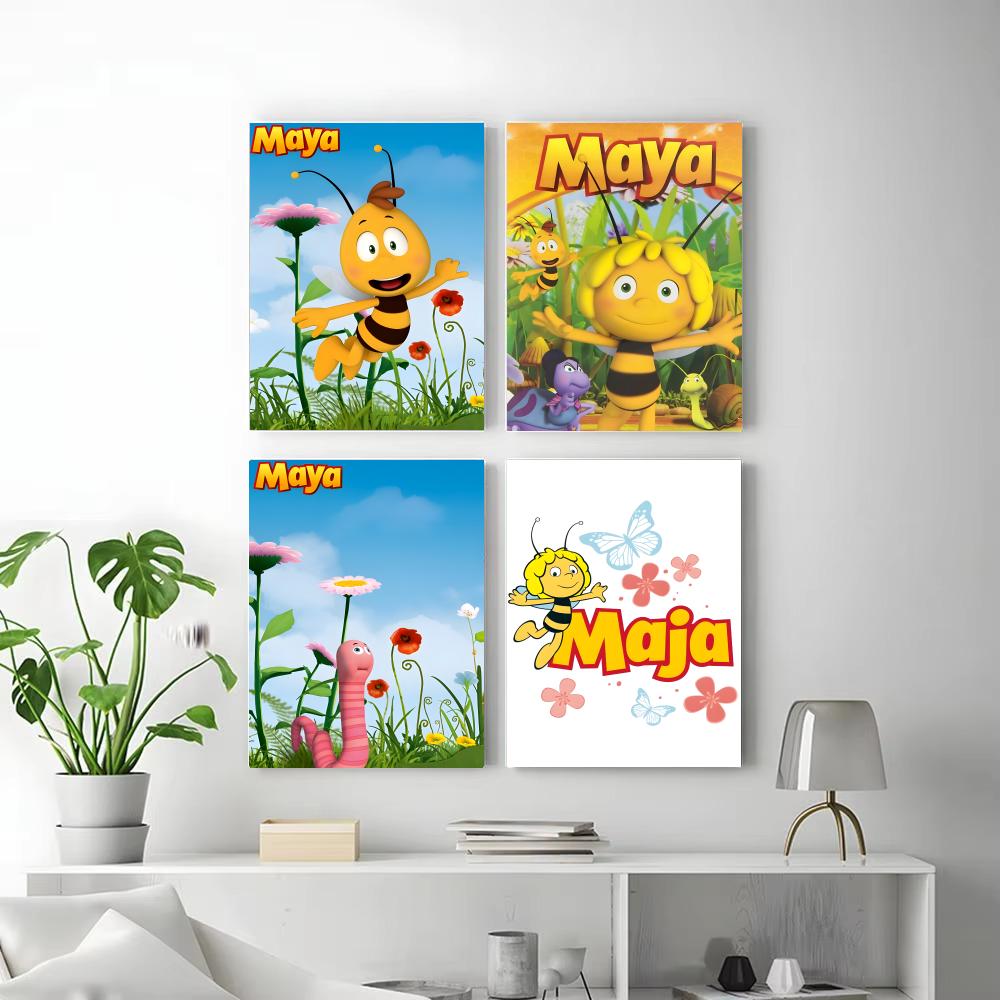 Cartoon M-Maya the Bee Poster  - Maya Coffee & Tea Ulasan review and price