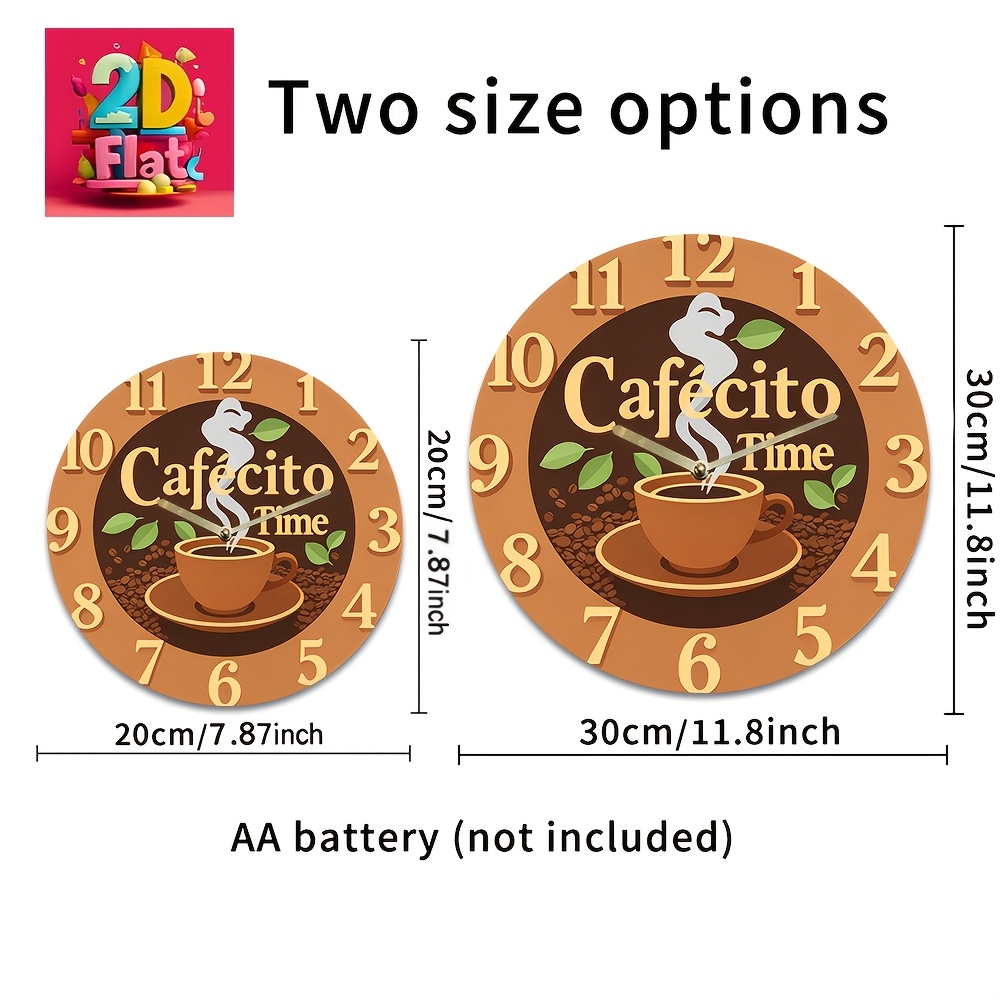 2D Flat Design, 8-Inch Cafecit - Coffee Bean & Tea Menu review and price