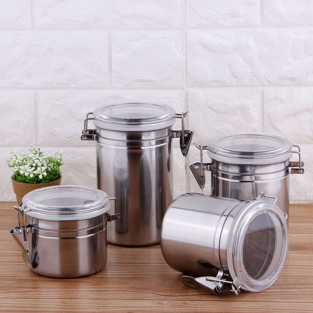 1Pcs Airtight Sealed Canister  - Canister Coffee Sugar Tea review and price