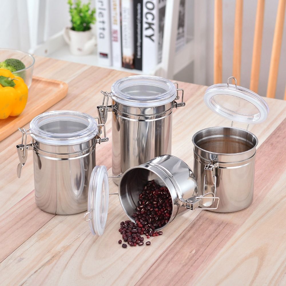 1Pcs Airtight Sealed Canister  - Canister Coffee Sugar Tea review and price
