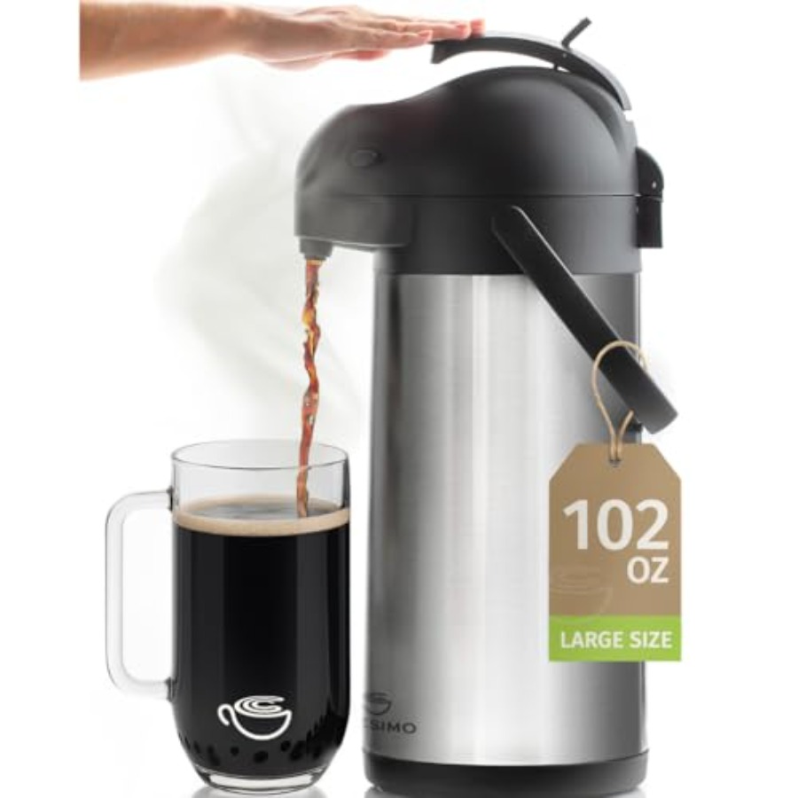 Coffee Carafe with Pump -/ 3L  - Dispenser Coffee And Tea review and price