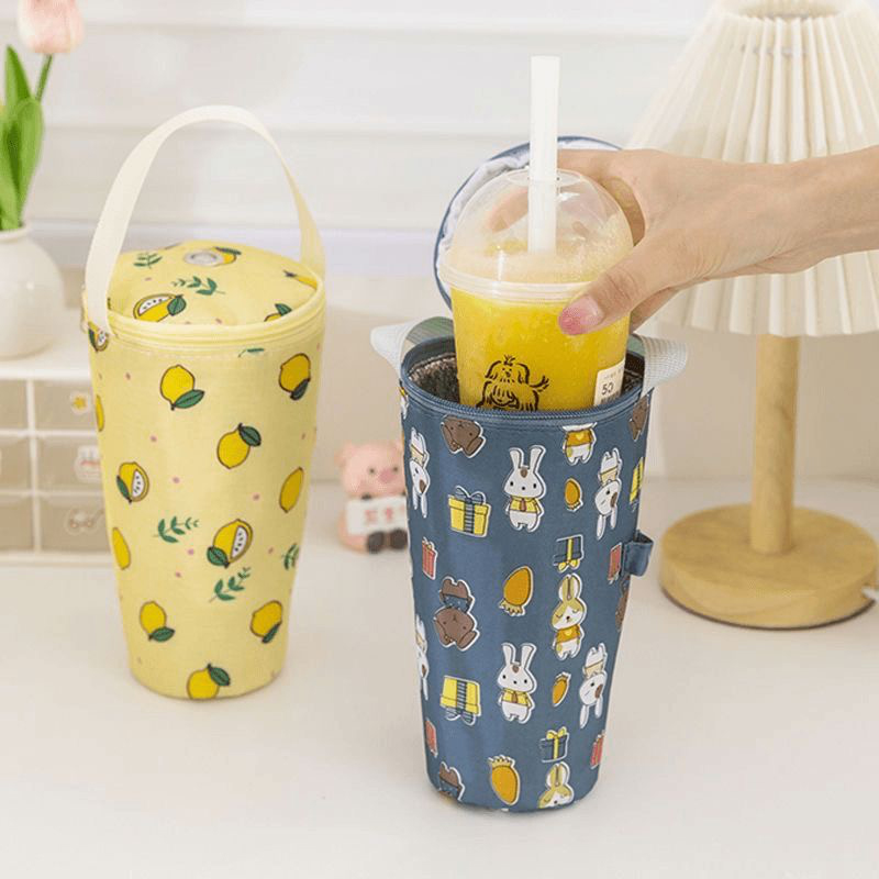 Portable Insulated Drink Carri - Coffee Tea Boba review and price