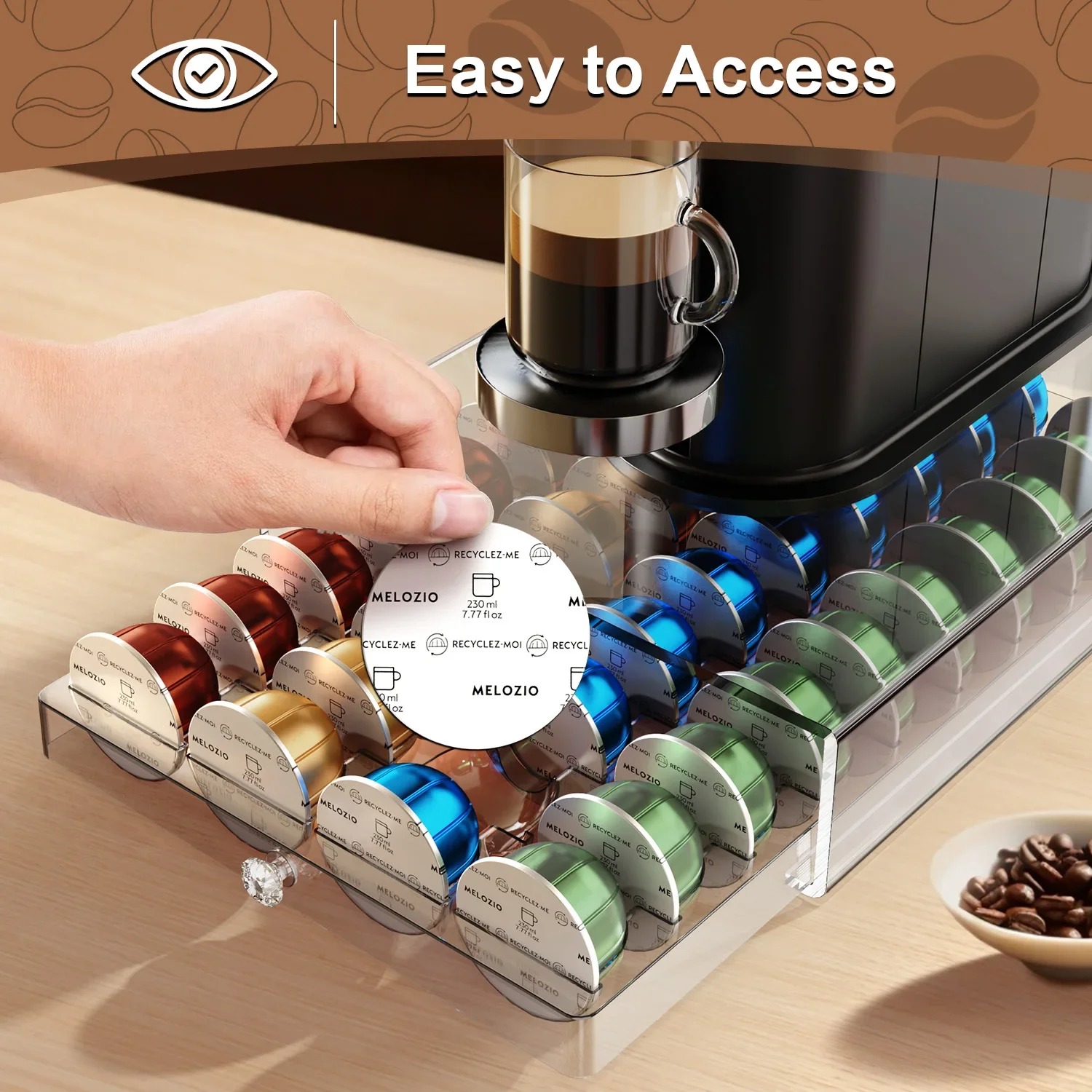 40Pcs Coffee Capsule Pod Holde - Coffee Capsule Holder review and price