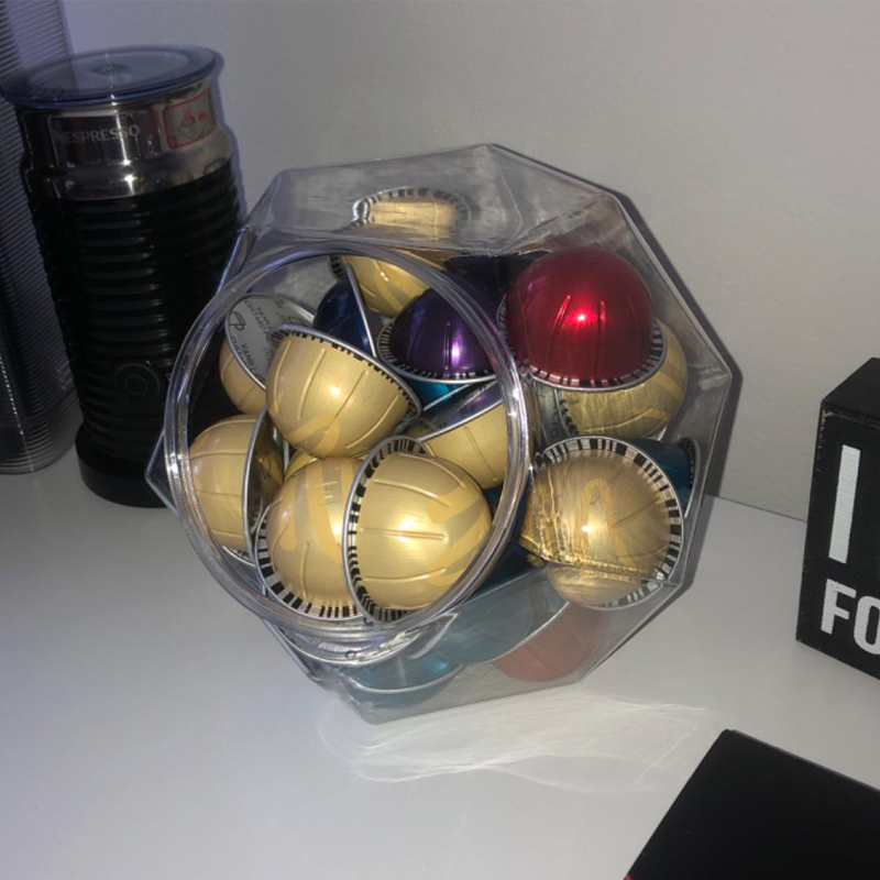 Large-Capacity 12-Sided Polygo - Coffee Capsule Holder review and price