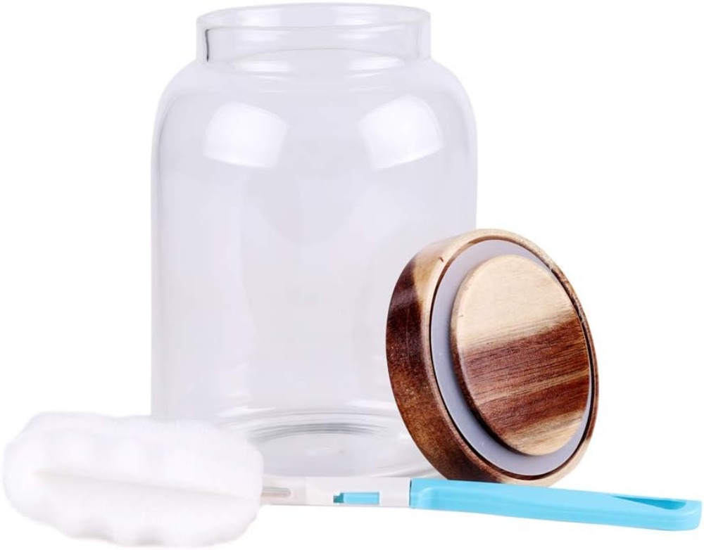 Glass Storage Jar with Airtigh - Dispenser Coffee And Tea review and price