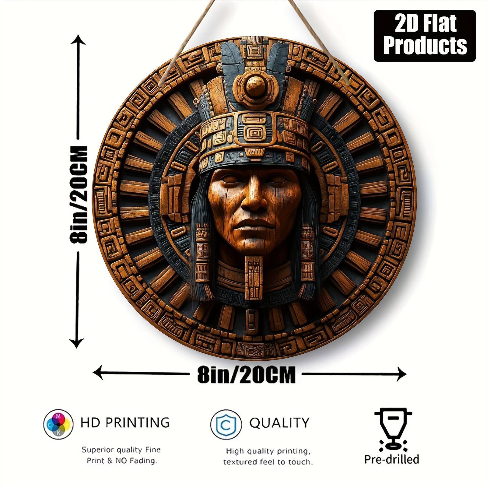 2D Flat, 1pc, Round Wooden Boa - Maya Coffee & Tea Ulasan review and price