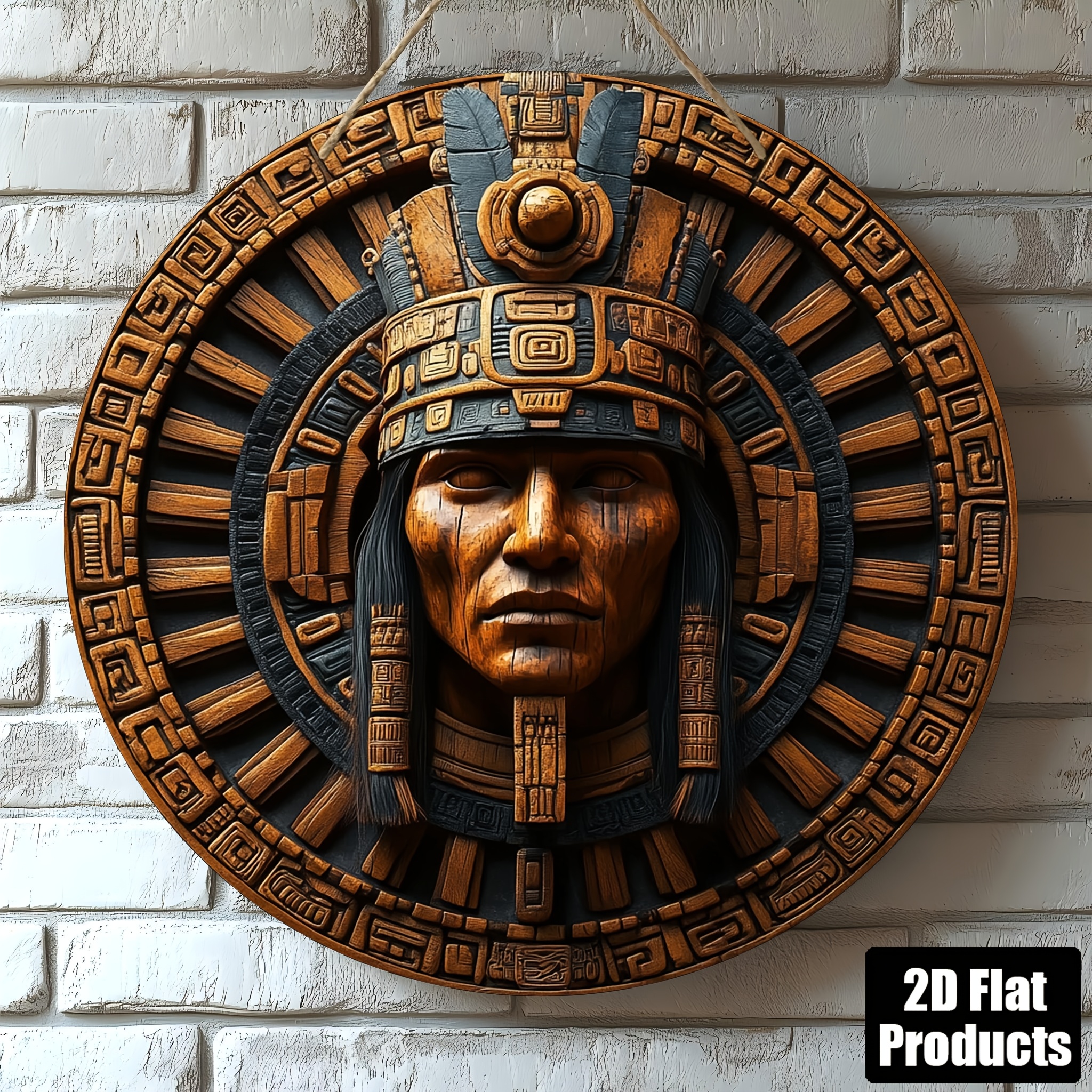2D Flat, 1pc, Round Wooden Boa - Maya Coffee & Tea Ulasan review and price