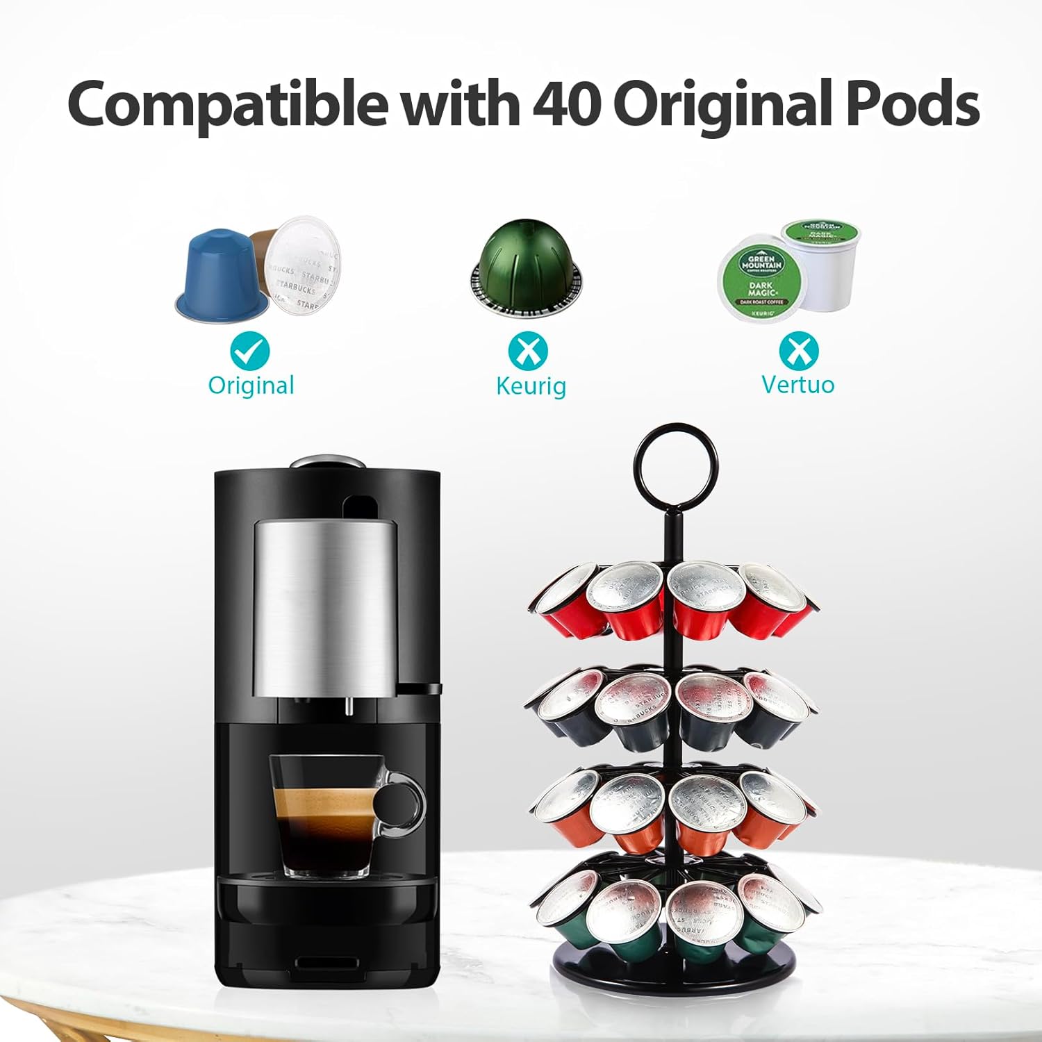 Nespresso Original Coffee Caps - Coffee Capsule Holder review and price