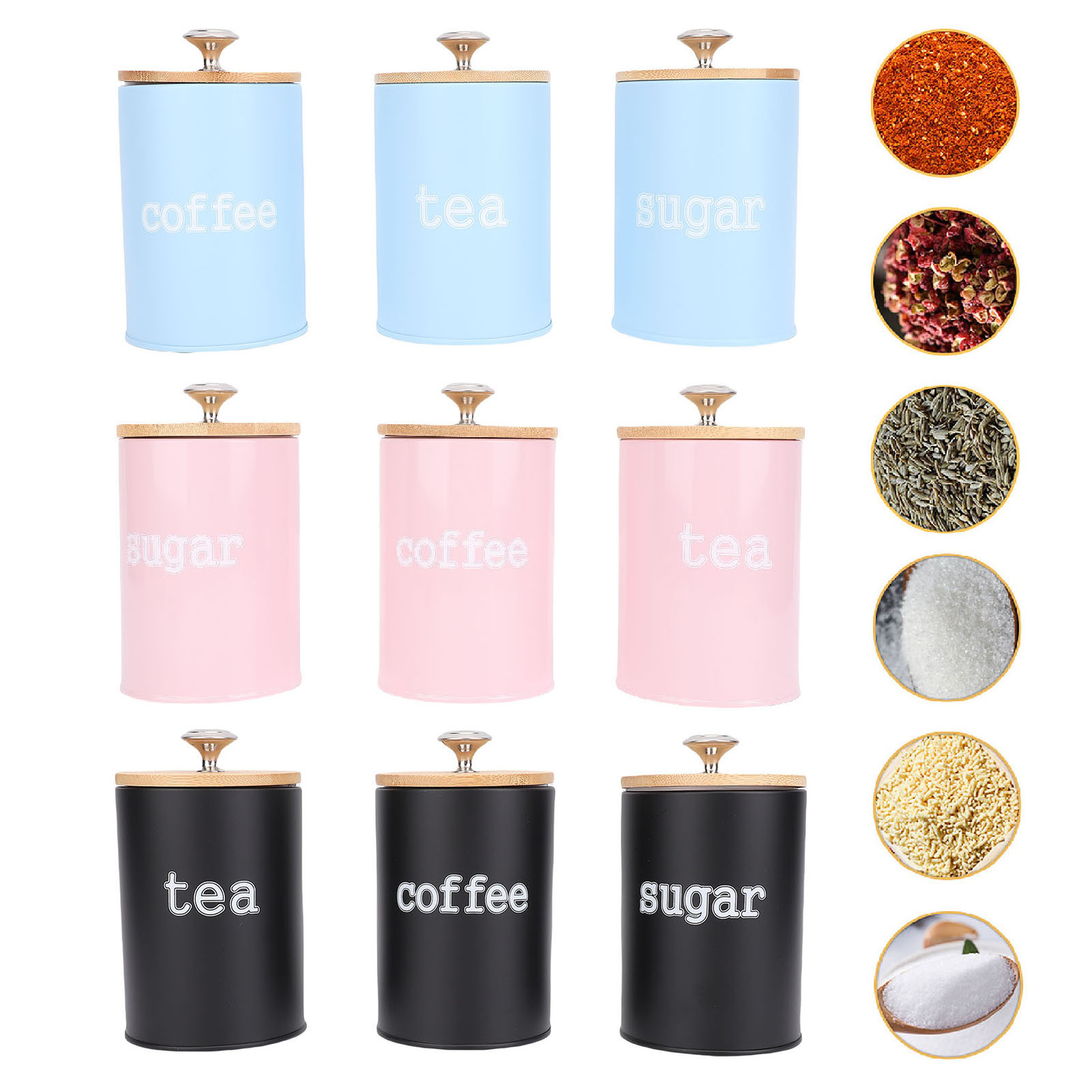 Storage Canister Multifunction - Canister Coffee Sugar Tea review and price