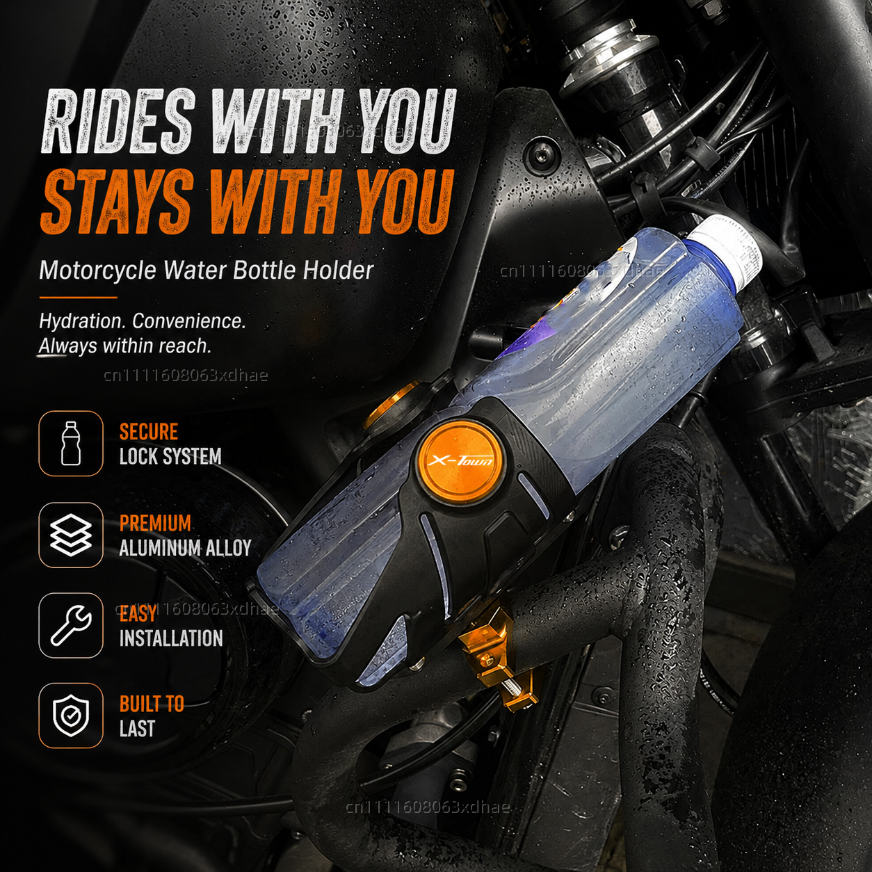 Motorcycle Water Bottle Holder - Coffee X Tea review and price