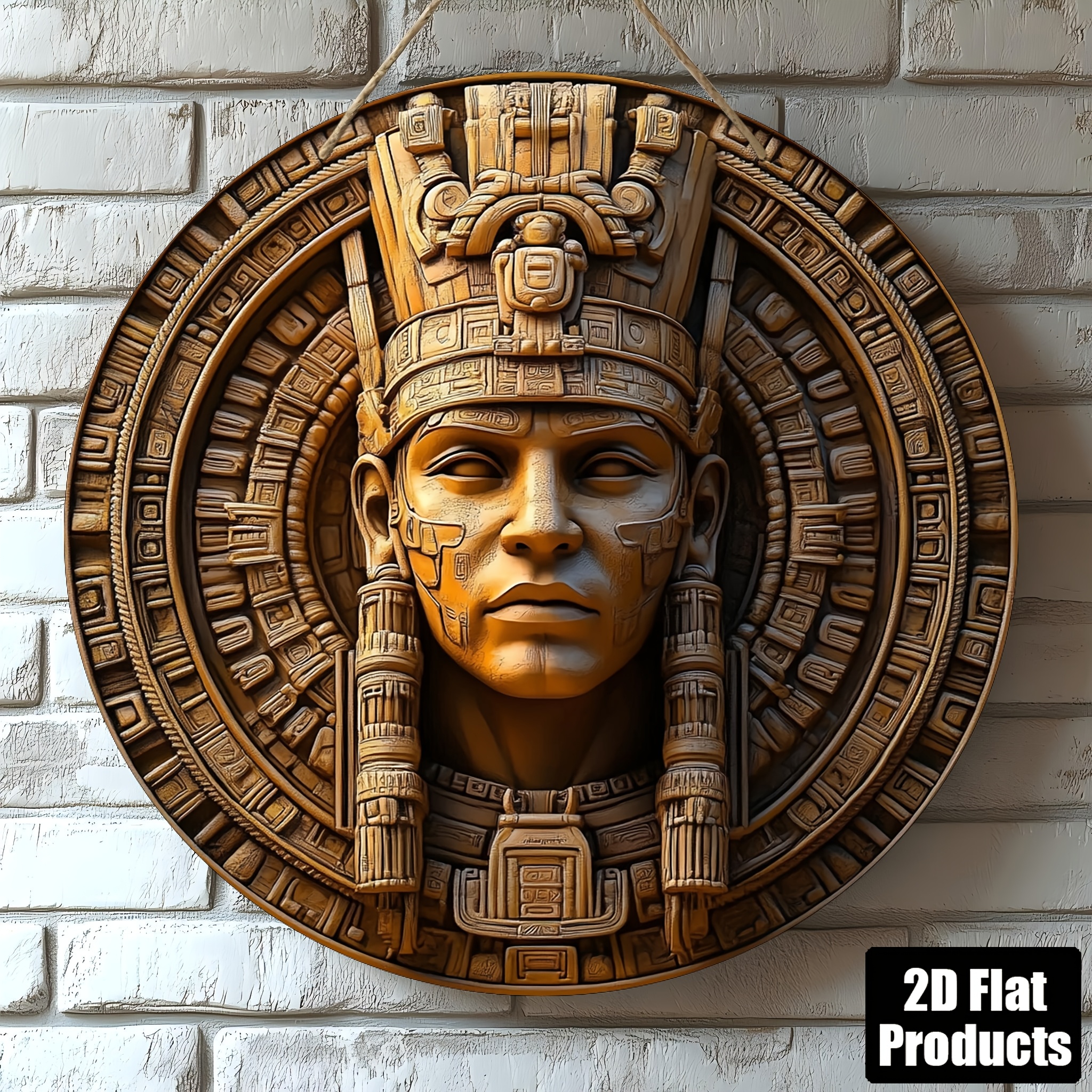 2D Flat, 1pc, Round Wooden Boa - Maya Coffee & Tea Ulasan review and price